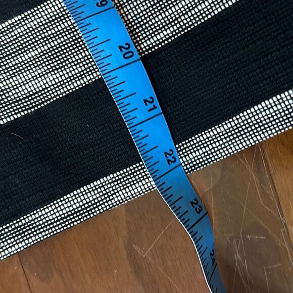 J Crew The Pencil Skirt‎ in navy/gray stripes size 4 - Picture 7 of 8